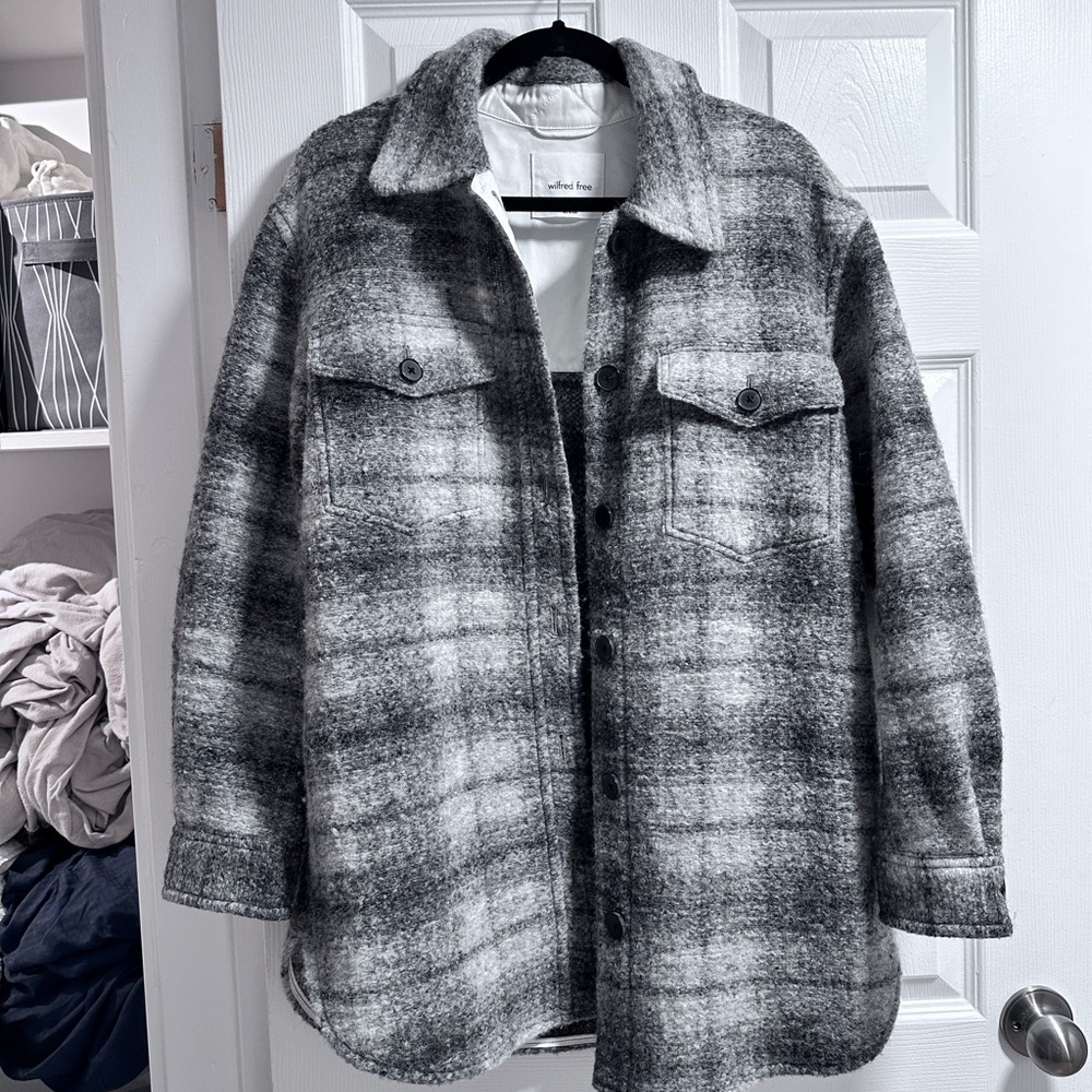 Wilfred Ganna Plaid Shacket